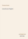 "Thomas Burke, Limehouse Nights" in Schrift auf beigem Hintergrund, unten die Worte "ANTIQUM NOVUM".
