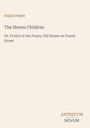 Titel: "The Haven Children", Autor: Emilie Foster. Zusatz: "Or, Frolics at the Funny Old House on Funny Street". Unten Logo: "ANTIQUM NOVUM".
