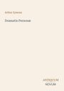 "Arthur Symons", "Dramatis Personae", "ANTIQUUM NOVUM". Beigefarbener Hintergrund, minimalistisch gestaltet.