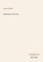 „Joyce Kilmer, Summer of Love“ steht im Zentrum. Unten rechts: „ANTIQUM NOVUM“. Schlichter, beige Hintergrund.