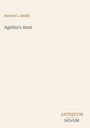 Der Text lautet: "Harriet L. Smith, Agatha's Aunt". Unten rechts steht "ANTIQUM NOVUM". Schlichtes, helles Design.
