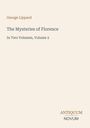 "George Lippard: The Mysteries of Florence, In Two Volumes, Volume 2. Antiquum Novum" auf hellbeigem Hintergrund.