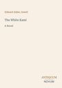 Oben steht "Edward Alden Jewell", darunter "The White Kami", "A Novel". Unten das Logo "ANTIQUM NOVUM". Hintergrund beige.