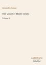 Text: "Alexandre Dumas, The Count of Monte Cristo, Volume 3, ANTIQUUM NOVUM". Schlichtes, minimalistisches Design.
