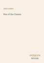 Text: "Jack London War of the Classes ANTIQUUM NOVUM". Schlichter, beiger Hintergrund.