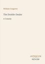 "William Congreve, The Double-Dealer, A Comedy." In der unteren Ecke steht "ANTIQUM NOVUM". Schlichtes Design auf cremefarbenem Hintergrund.