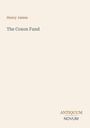 Der Text "Henry James, The Coxon Fund" erscheint oben links. Unten rechts steht "ANTIQUM NOVUM". Beige Hintergrund.