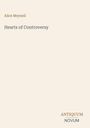Titel und Autor: "Hearts of Controversy" von Alice Meynell. Unten steht "ANTIQUM NOVUM". Heller Hintergrund.