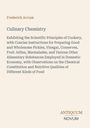 Frederick Accum: Culinary Chemistry, Buch