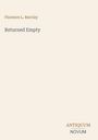 Titel: "Returned Empty". Autor: "Florence L. Barclay". Unten rechts steht "ANTIQUM NOVUM". Beige Hintergrund.