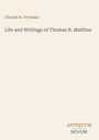 Charles R. Drysdale: Life and Writings of Thomas R. Malthus, Buch