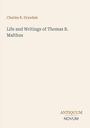Charles R. Drysdale: Life and Writings of Thomas R. Malthus, Buch