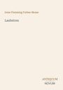 Text: „Irene Flemming Forbes-Mosse, Laubstreu, ANTIQUUM NOVUM“. Schlichtes, minimalistisches Design auf hellem Hintergrund.