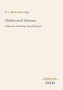 Titel: "The Secret of Heroism: A Memoir of Henry Albert Harper" von W. L. Mackenzie King, Logo: ANTIQUUM NOVUM. Hintergrund beige.