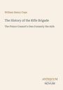 "William Henry Cope, The History of the Rifle Brigade, The Prince Consort's Own Formerly the 95th." Unten rechts steht "ANTIQUM NOVUM".