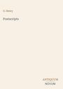 O. Henry: Postscripts, Buch