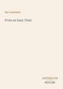 Ray Lankester: From an Easy Chair. Unten das Logo: Antiquum Novum. Beige Hintergrund.