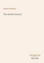 Edward Thomas, The South Country. Unten steht „ANTIQUM NOVUM“. Beige Hintergrund.