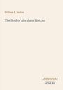 "William E. Barton. The Soul of Abraham Lincoln. ANTIQUUM NOVUM." Beige Hintergrund, minimalistische Gestaltung.