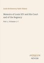 "Memoirs of Louis XIV and His Court and of the Regency, Part 1, Volumes 1-7." Beige Hintergrund, minimalistisches Design.