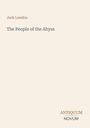 Jack London, The People of the Abyss. Unten: Antiquum Novum. Schlichter, minimalistischer Hintergrund in hellem Beige.