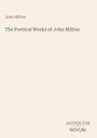 "John Milton. The Poetical Works of John Milton. Antiquum Novum" in schlichtem Layout auf hellem Hintergrund.