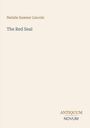 Text: "Natalie Sumner Lincoln", "The Red Seal", "ANTIQUM NOVUM". Ein minimalistisches Buchcover.