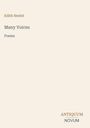 „Edith Nesbit - Many Voices - Poems“. Beige Hintergrund, schlichtes Design, unten rechts ein Logo: ANTIQUUM NOVUM.
