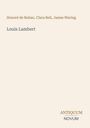 Honoré de Balzac: Louis Lambert, Buch