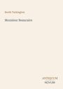 "Booth Tarkington, Monsieur Beaucaire, ANTIQUUM NOVUM" - minimalistisches Design mit beigefarbenem Hintergrund.