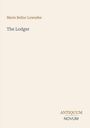 Titel "The Lodger" von Marie Belloc Lowndes, unten rechts steht "ANTIQUM NOVUM". Heller Hintergrund.