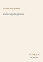 Text: "William Dean Howells", "Cambridge Neighbors", "ANTIQUM NOVUM". Schlichtes, minimalistisches Design.