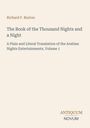 Richard F. Burton: The Book of the Thousand Nights and a Night, Volume 1. Antiquum Novum Logo unten rechts.