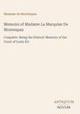 Madame de Montespan, Memoirs of Madame La Marquise De Montespan, Court of Louis XIV. Unten steht das Logo "Antiquum Novum".