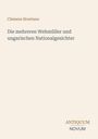 Clemens Brentano: Die mehreren Wehmüller und ungarischen Nationalgesichter, Buch