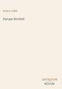 Irvin S. Cobb, Europe Revised, ANTIQUUM, NOVUM. Schlichtes Design, heller Hintergrund, textbasiert.