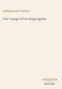 Text: "Edmund Lester Pearson, The Voyage of the Hoppergrass, ANTIQUUM NOVUM". Beige Hintergrund, minimalistisches Design.