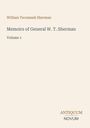 "William Tecumseh Sherman, Memoirs of General W. T. Sherman, Volume 1" und das Logo "Antiquum Novum" unten rechts.