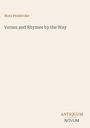 Titel: "Verses and Rhymes by the Way", Autor: Nora Pembroke. Unten rechts: Logo "ANTIQUM NOVUM". Schlichter beiger Hintergrund.