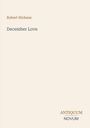 Oben steht "Robert Hichens", darunter "December Love". Unten ist das Logo "ANTIQUM NOVUM". Schlichtes Design.