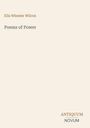 Ella Wheeler Wilcox, Poems of Power. Unten rechts: ANTIQUUM NOVUM. Schlichte, helle Gestaltung.