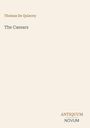"Thomas De Quincey, The Caesars, ANTIQUUM NOVUM. Schlichtes Design auf beigem Hintergrund, minimalistisch."