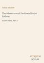 Titel: The Adventures of Ferdinand Count Fathom. Autor: Tobias Smollett. Verleger: Antiquum Novum. Schlichtes Design.