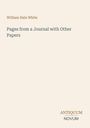 Titel: "Pages from a Journal with Other Papers" von William Hale White. Unten rechts: "ANTIQUM NOVUM". Schlichter Hintergrund.