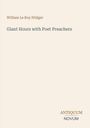 Text: "William Le Roy Stidger, Giant Hours with Poet Preachers, ANTIQUUM NOVUM". Schlichtes, minimalistisches Design.