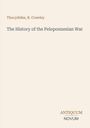 Text: "Thucydides, R. Crawley. The History of the Peloponnesian War. ANTIQUUM NOVUM." Schlichtes Cover in Cremefarbe.