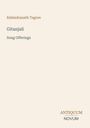 "Rabindranath Tagore, Gitanjali, Song Offerings" in schlichter Schrift auf beigem Hintergrund, Logo unten rechts.