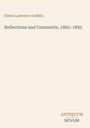 Edwin Lawrence Godkin, Reflections and Comments, 1865–1895. Unten rechts steht ANTIQUUM NOVUM.