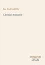 Text: „Ann Ward Radcliffe“, „A Sicilian Romance“, „ANTIQUM NOVUM“. Schlichte, minimalistische Gestaltung.