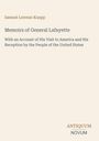 Samuel Lorenzo Knapp, "Memoirs of General Lafayette", Besuch in Amerika, ANTIQUUM NOVUM-Logo, hellbeiger Hintergrund.